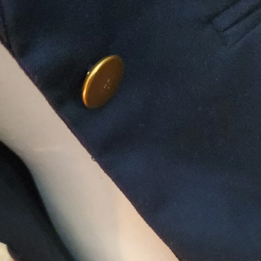 Stoosh Design Women's Dark Blue Blazer - Picture 4 of 8
